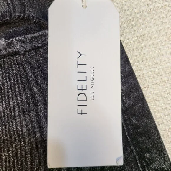 Fidelity Men's Hendrix Denim Indie Skinny Steel Wash Jeans 31x32 NWT $195 - Picture 9 of 14